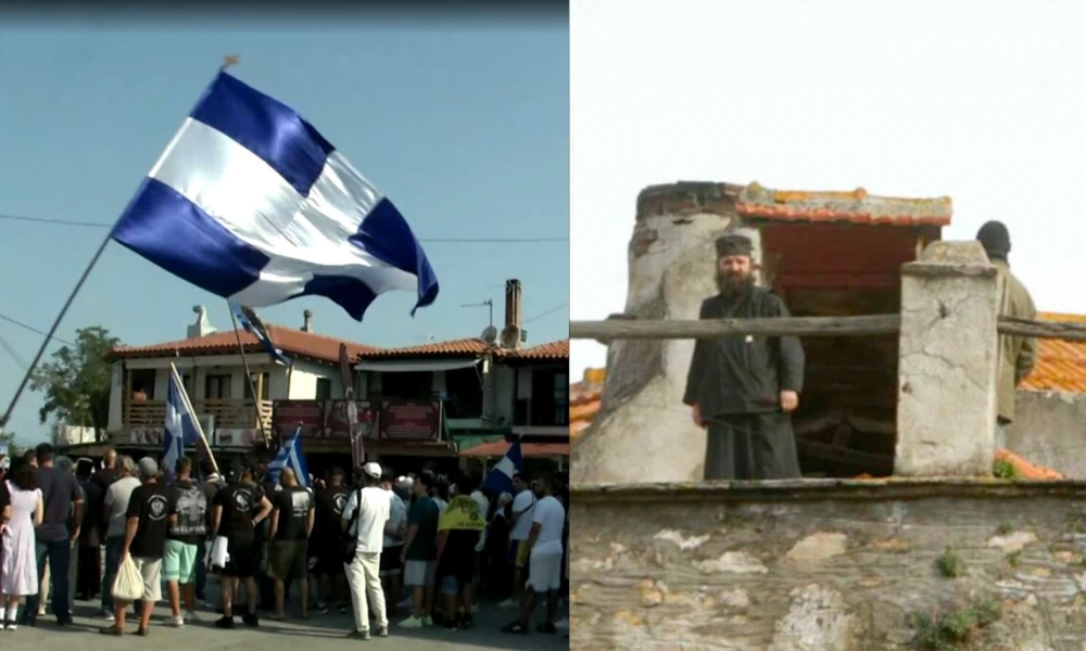 Σε θέση μάχης απέναντι στην αστυνομία οι μοναχοί της Μονής Εσφιγμένου - Γέροντας Μεθόδιος: «Θα υπερασπιστούμε το μοναστήρι μέχρι θανάτου» (Βίντεο)